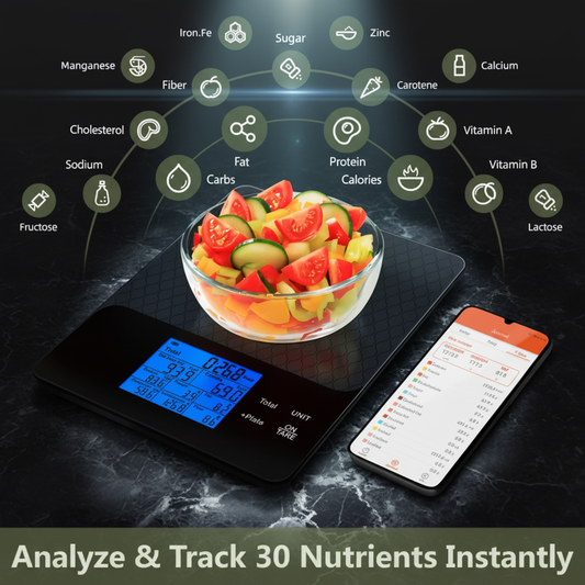 Analyze & Track 30 Nutrients - Cinematic